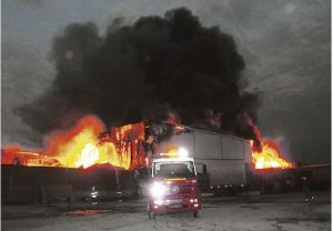 Incendio en pacifico peru