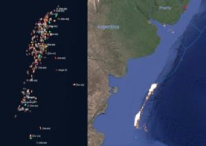 mapas de buques chinos